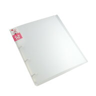 マイコレ 4リングバインダー ハードタイプ クリア 33×28.5×4.5cm