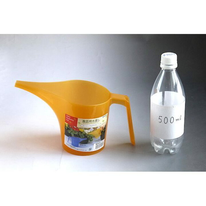 楽天市場 水差し 園芸用 容量９００ｍｌ オレンジ 100円雑貨 日用品卸 Bababa