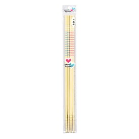 菜箸 パステルカブキ柄 33cm 2膳入 (100円ショップ 100円均一 100均一 100均)