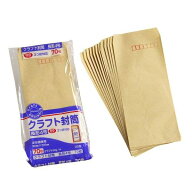 クラフト封筒 長形4号 70枚入 (100円ショップ 100円均一 100均一 100均)