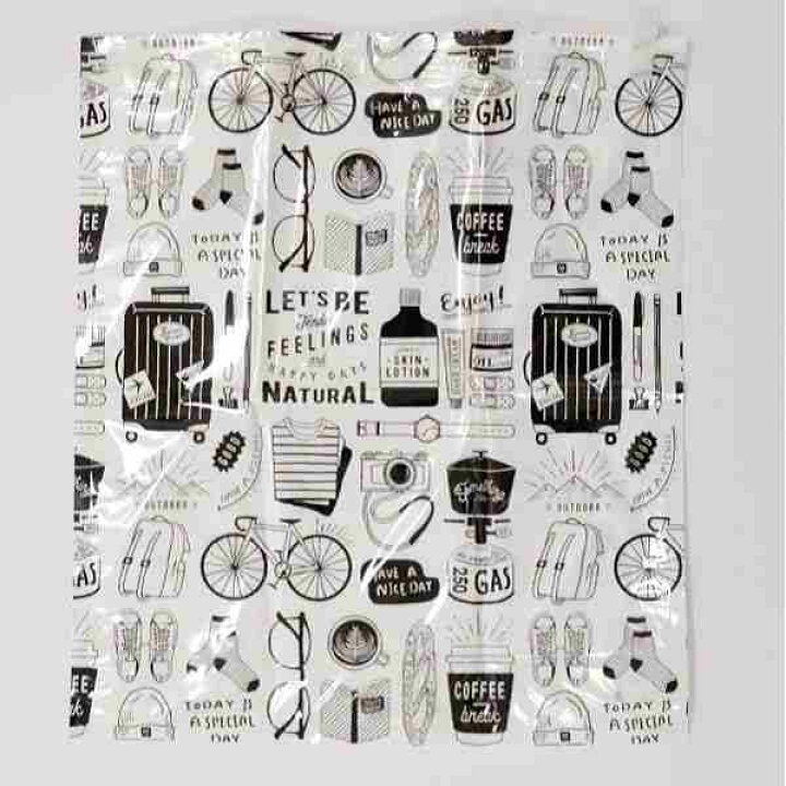 楽天市場 衣類圧縮袋 トラベル用 イラスト ｍサイズ ４０ ３５ｃｍ 100円雑貨 日用品卸 Bababa