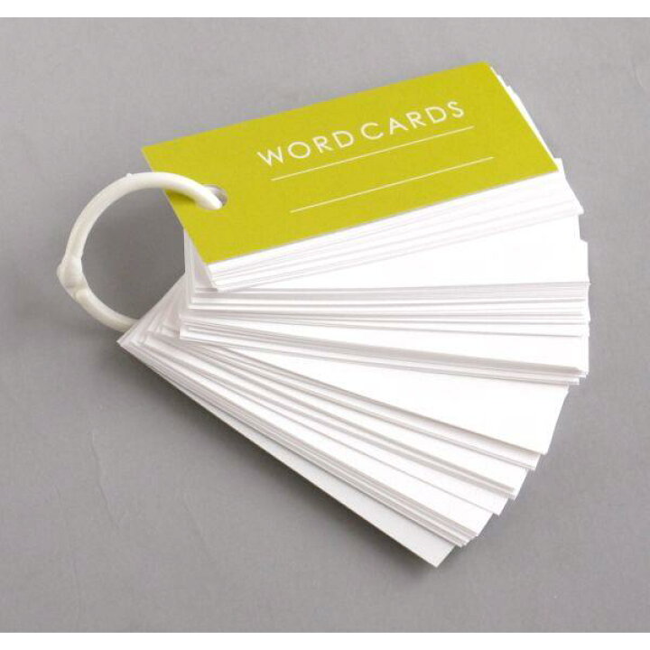 楽天市場】単語カード 7×3cm 70枚×3個入 (100円ショップ 100円 