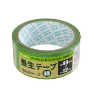養生テープ 仮止めテープ 緑 4cm×全長12m (100円ショップ 100円均一 100均一 100均)