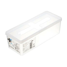プルアウトボックス クリアー ロングサイズ（8．5×21．4×高さ7．1cm） (100円ショップ 100円均一 100均一 100均)