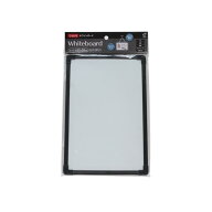 ホワイトボード ブラック／グレー 30×20cm ヒモ付 ［色指定不可］ (100円ショップ 100円均一 100均一 10…