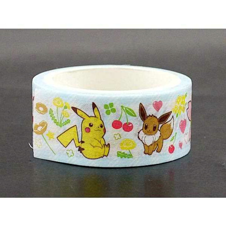 楽天市場 マスキングテープ ポケモンb 1 5cm 長さ3m 100円雑貨 日用品卸 Bababa