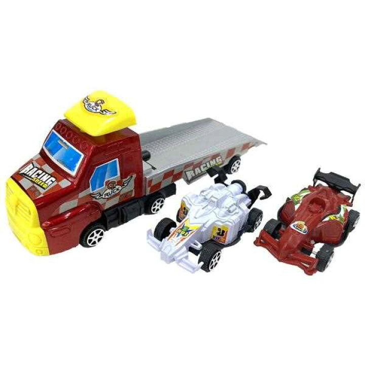 楽天市場】スピードレーシングカー トラック1個・レーシングカー2個入  