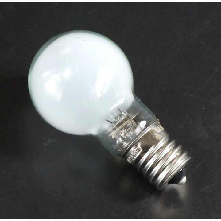 楽天市場】ミニクリプトン電球 ホワイト 60W 口金E17 直径3.5×6.7cm 