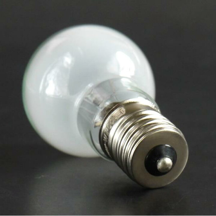 楽天市場】ミニクリプトン電球 ホワイト 60W 口金E17 直径3.5×6.7cm 