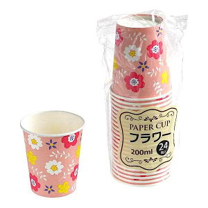 �y�[�p�[�J�b�v �t�����[ �e��200ml 24�� �m�F�w��s�n (100�~�V���b�v 100�~�ψ� 100�ψ� 100��)