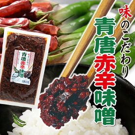 青唐赤辛味噌 200g【シリーズ第4弾】いつものおかずの傍らに。おでんや鍋の薬味、ラーメンの味変にも。 信州の味 メーカー直送 ご飯のお供 観光土産 おつまみ 万能調味料 信州土産 郷土食