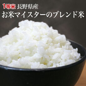 マイスターブレンド【令和7年産】長野県産コシヒカリ 米 5キロ 10キロ 白米 こめ おこめ ブレンド米 長野米 米5kg 米10kg 送料無料