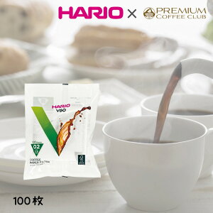 HARIO nI V60py[p[tB^[02W 1-4tp VCF-02-100W 100