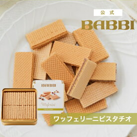 【公式】 BABBI ワッフェリーニ ピスタチオ洋菓子 お菓子 焼き菓子 贈り物 お取り寄せスイーツ プレゼント スイーツ ギフト ウエハース チョコレート 手土産 お取り寄せ お礼 お祝い バビ 内祝 お祝い お返し 百貨店 高級 有名