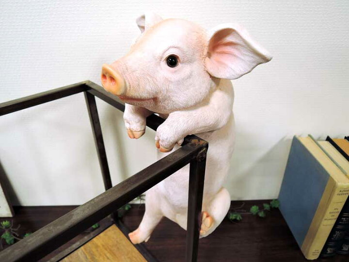 楽天市場 クランバーピッグ ぶた 豚 置物 かわいい おしゃれ オブジェ 大人 アンティーク モダン ナチュラル インテリア雑貨 Babi Furniture
