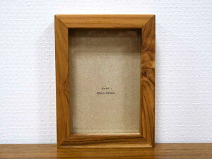 チーク 4way フレーム フォトL L判 ナチュラル フォトフレーム フォトボックス 壁掛け チーク材 天然木 おしゃれ インテリア アンティーク クラシック オールド 額縁 アジアン雑貨