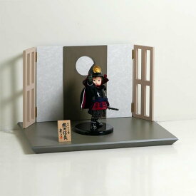 壹三作 一番星 織田信長 白月グレー飾り もののふ童 人形工房 壹三 五月人形 鎧飾り かわいい 鎧 兜 子供大将 鎧兜 武者人形 鎧飾り 鎧 兜 端午の節句 初節句 お祝い