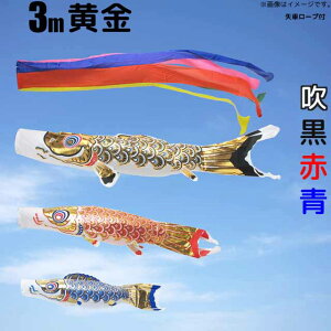 オリジナル名前のぼり旗サービス中!!】 こいのぼり 鯉4匹セット 吹流し 