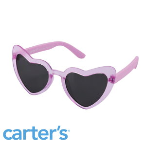 カーターズ【Carter's 】サングラス (ハートデザイン)ベビー 赤ちゃん 子供 女の子 かわいい お洒落 派手 レトロ パーティ 2歳 24ヶ月 UVカット UVA UVB
