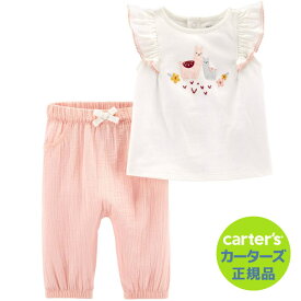 楽天市場 カーターズ 女の子 上下セット セットアップ ベビーファッション キッズ ベビー マタニティの通販