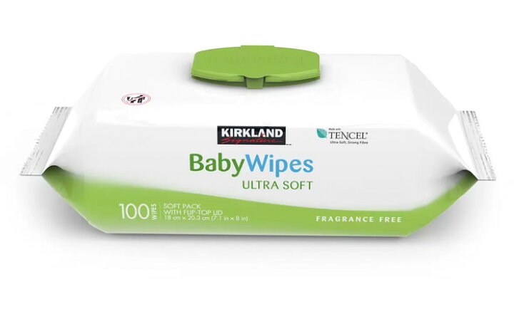 楽天市場】＼まずはお試し／カークランドシグネチャー【Kirkland Baby Wipes】赤ちゃん用 おしりふき 1パック（100枚）（0722mapup）  : 米国ベビー用品 バーブーベビー