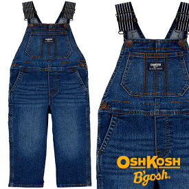 オシュコシュ【OshKosh】しっかりした素材感が抜群！どんなコーデもお任せの本格オーバーオール（ストレッチ デニム）オシュコシュ OshKosh デニム ジーンズ オーバーオール 出産祝い