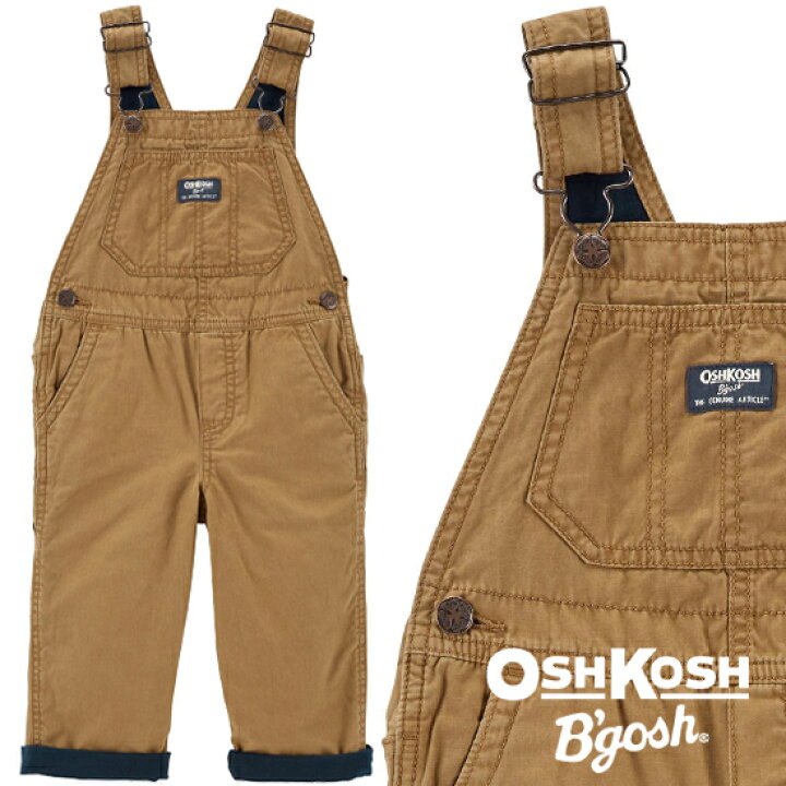 楽天市場】オシュコシュ【OshKosh】裏地付き オーバーオール（カーキ  