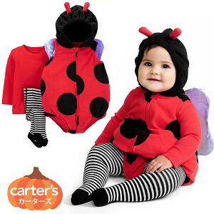 カーターズ正規品【Carter's】ベビー用ハロウィンコスチューム(リトルレディバグ)コスプレ 仮装 出産祝い 衣装 イベント パーティ 赤ちゃん ベビー インスタ 70cm 80cm 90cm