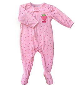 訳アリ特別価格★ Carter's【カーターズ】★サラサラ快適おねんね♪滑り止め足付スリーパー（Cutie）