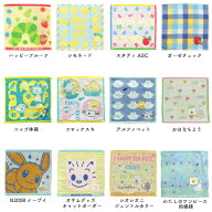 絵本 キャラクター プチタオル 25×25cm 綿100% 11ぴきのねこ はらぺこあおむし 男の子 女の子 林 ミニタ…