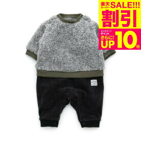 スーパーSALE割引！子供服 デザインカバーオール（男児）/ Ampersand（アンパサンド ） 子供服 ベビー服 キッズ服 男の子 キッズ かわいい おしゃれ 秋 冬 F.Oインターナショナル エフオー ロンパース ベビー用品