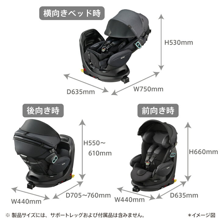 楽天市場】アップリカ(Aprica) フラディア グロウ ISOFIX セーフティー 