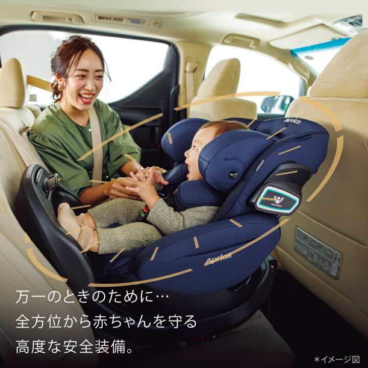 楽天市場】アップリカ(Aprica) フラディア グロウ ISOFIX セーフティー 