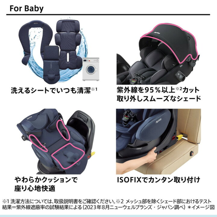 楽天市場】即納 チャイルドシート フラディア グロウ エバー 