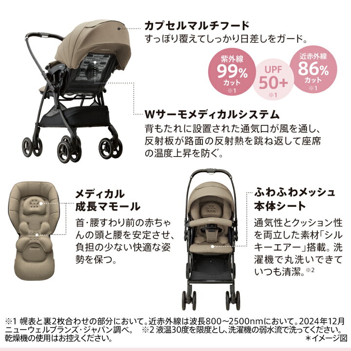 楽天市場】アップリカ(Aprica) ベビーカー ラクーナ クッション AH 