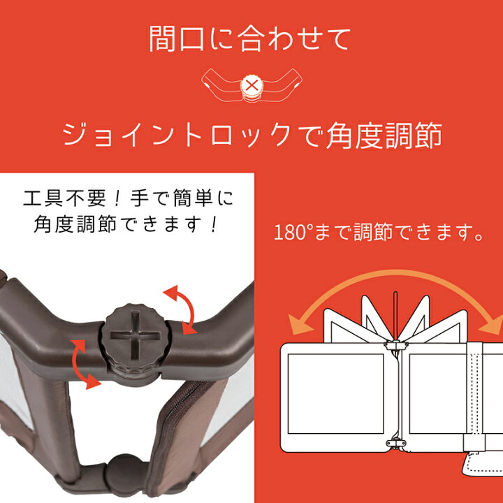楽天市場】日本育児 おくだけ とおせんぼ スマートワイド ブラウン 