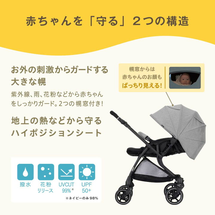 楽天市場】ピジョン(Pigeon) ランフィ RBUP ベビーカー （送料無料 