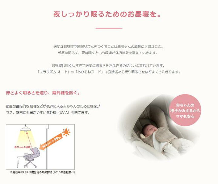 楽天市場】【レンタル6カ月】アップリカ ユラリズム オート 