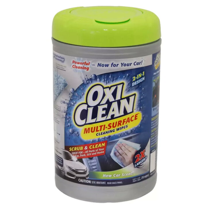 楽天市場 オキシクリーン 車内用クリーナー 30枚入 ウエットシート マルチパーパスクリーナー Oxiclean Multi Surface Cleaner Costco コストコ 24cm 30cm 掃除シート ウェットティッシュ Baby Alice ベビーアリス