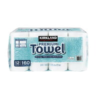 カークランド シグネチャー キッチンペーパー ペーパータオル 12ロール プレミアムタオル KIRKLAND Signa…