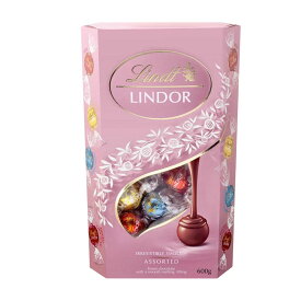 リンツ LINDT リンドール LINDOR アソート 600g ピンク 4種 個包装 ミルク ホワイト ソルテッドキャラメル ダブルチョコレート ギフト プレゼント チョコレート チョコ スイーツ セール コストコ COSTCO