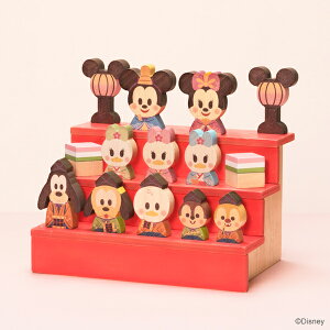 【Disney｜KIDEA】ディズニーキディアキデア＜お雛様限定デコレーションシート付きセット＞木製おもちゃ積み木ブロックかわいいプレゼントギフト【数量限定】