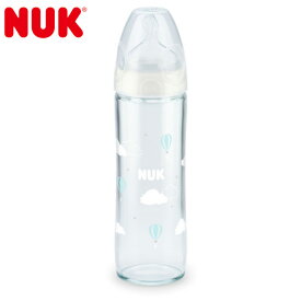 NUK ヌーク プレミアムチョイス スリム ガラス製 ほ乳びん くも 240ml