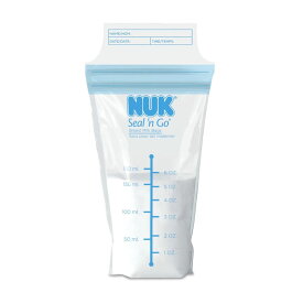 訳あり 箱破損【NUK Seal'n Go】ヌーク シールアンドゴー 母乳バッグ (180ml 保管袋 25枚入) 母乳保存バッグ 母乳ストレージバッグ 搾乳 授乳