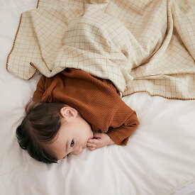 おくるみ バンブーコットンブランケット DONO&DONO ドノドノ Bamboo cotton blanket 無蛍光 バンブー レーヨン サスティナブル素材 スワドル 106cm イブル Ibru