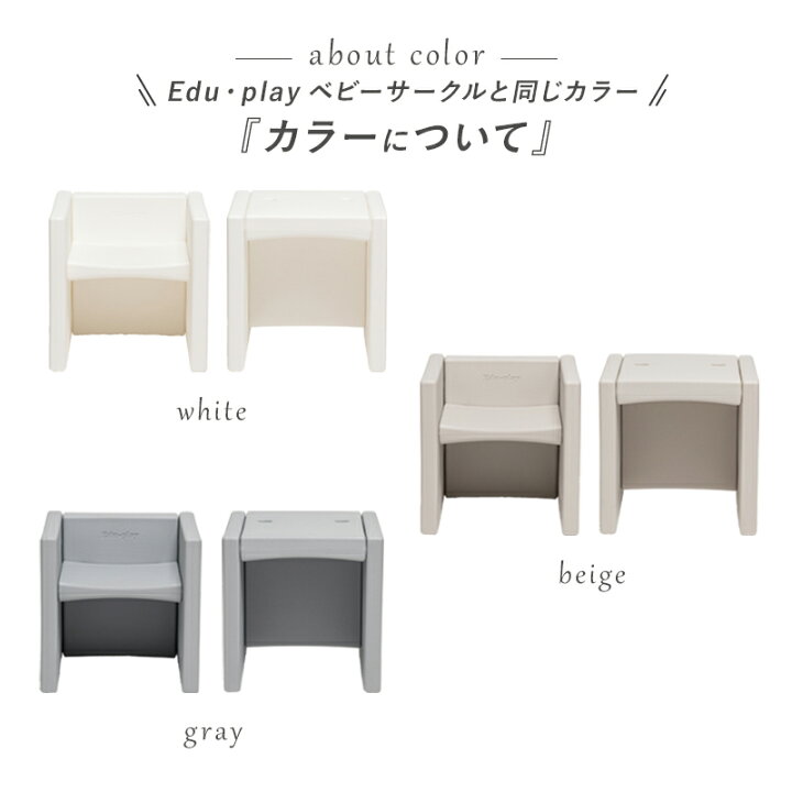 楽天市場】踏み台 キッズチェア Edu・play 2段階 テーブル 踏み台 