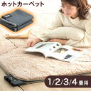 【正午~クーポンで5%引】 ホットカーペット 防ダニ 電気カーペット 暖房器具 暖房 長方形 2畳 3畳 4畳 176×176 176×235 195×290 床暖房カーペット ホットマット 電気マット 足元暖房 電気ホットカーペット 電気 ホット カーペット 冬 暖か マット
