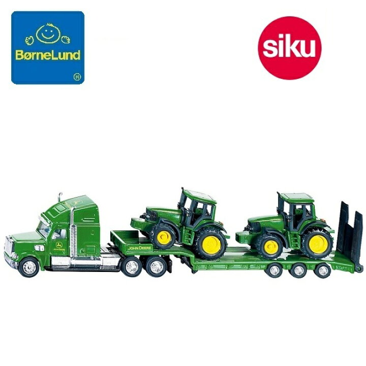 楽天市場】ボーネルンド John Deere トラクター付き低荷台トラック 