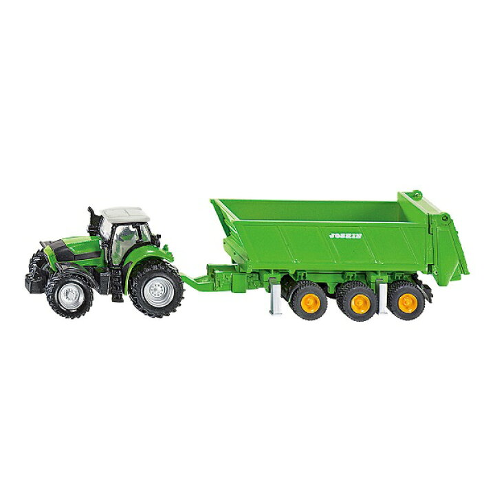 楽天市場】ボーネルンド DEUTZ-FAHR トラクター＆トレーラーセット 