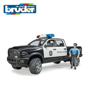 Bruder(ブルーダー)RAM パワーワゴンパトカー(フィギュア付き) BR02505 働くくるま【北海道・沖縄及び離島発送不可】